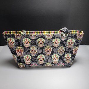 Handmade Sugar Skulls Handbag Tote
